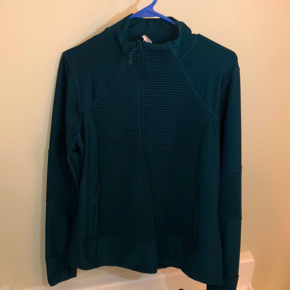 EMERALD COLORED JACKET